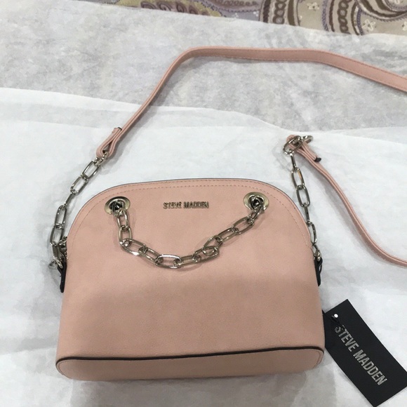 Steve Madden Swag Chain Dome Crossbody Bag - Picture 2 of 5